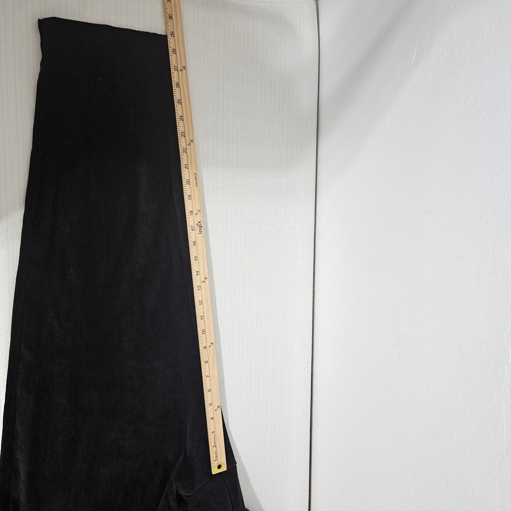 Vtg Amanda Smith II Womens 16W Black Faux Suede Pant Suit 2pc Blazer Set Lagen - Picture 13 of 14